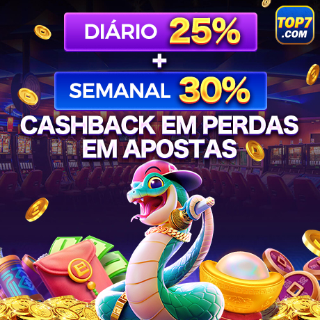 top7legal — banner com desafios e cashback, com composição